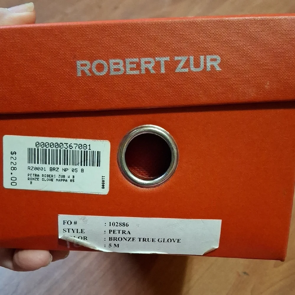 Robert Zur Shimmering Silver Woven Loafers